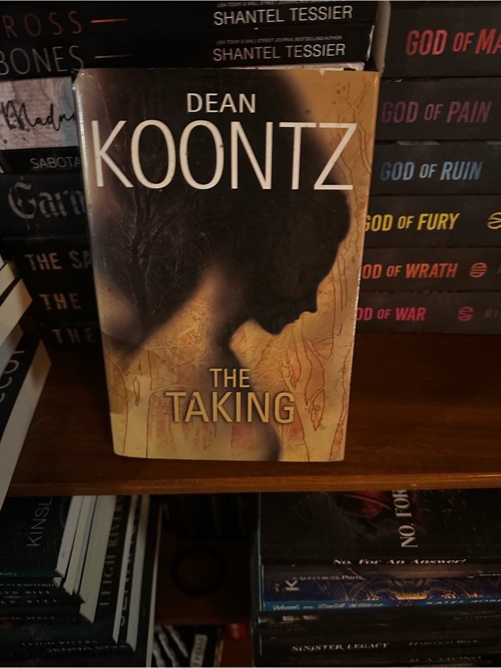 Dean Koontz "The Taking" Paperback - Brown Cover